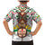 Burkina Faso Family Matching Mermaid Dress and Hawaiian Shirt with Red Green Black Geometric Design - Wonder Print Shop
