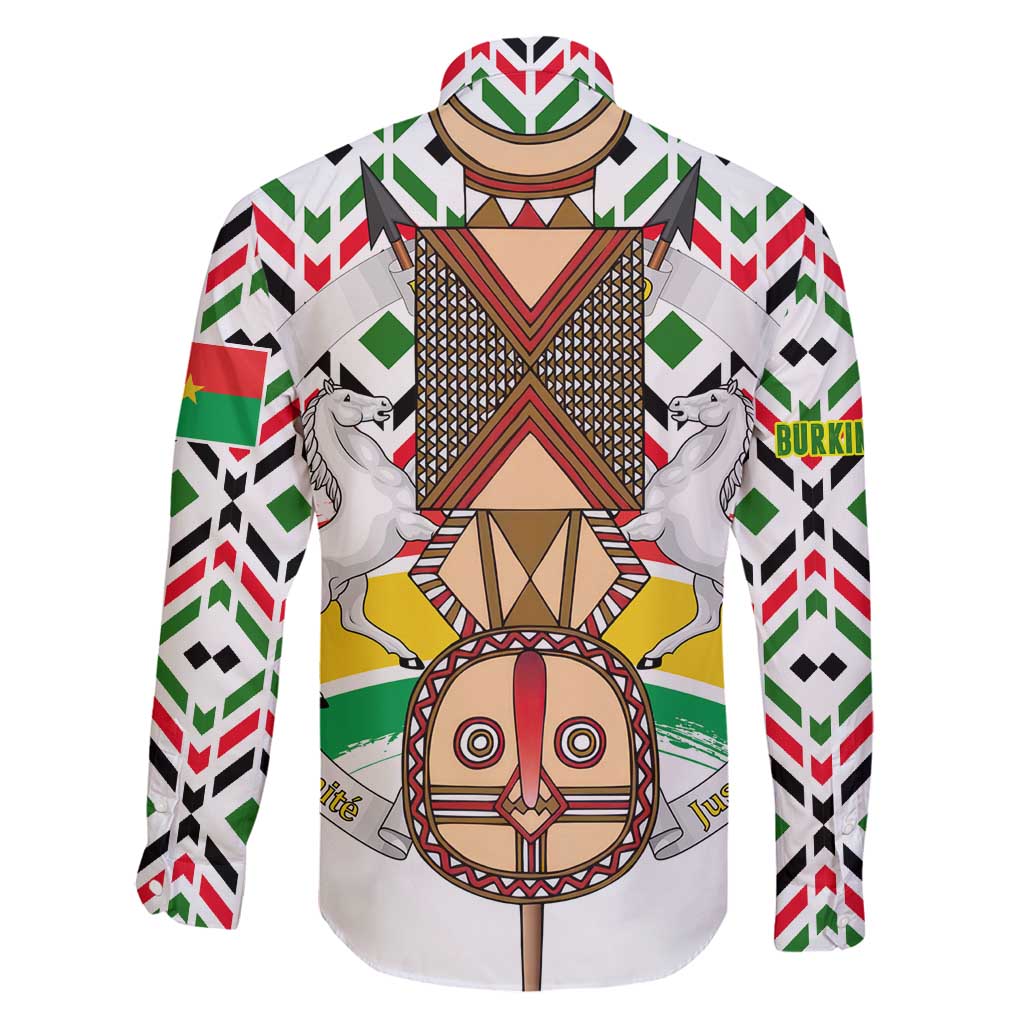 Burkina Faso Family Matching Off Shoulder Maxi Dress and Hawaiian Shirt with Red Green Black Geometric Design - Wonder Print Shop