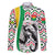 Burkina Faso Family Matching Puletasi and Hawaiian Shirt with Red Green Black Geometric Design - Wonder Print Shop