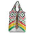 Burkina Faso Grocery Bag with Red Green Black Geometric Design - Wonder Print Shop