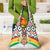 Burkina Faso Grocery Bag with Red Green Black Geometric Design - Wonder Print Shop