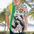 Burkina Faso Hawaiian Shirt with Red Green Black Geometric Design - Wonder Print Shop