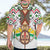 Burkina Faso Hawaiian Shirt with Red Green Black Geometric Design - Wonder Print Shop