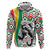 Burkina Faso Hoodie with Red Green Black Geometric Design - Wonder Print Shop