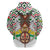 Burkina Faso Hoodie with Red Green Black Geometric Design - Wonder Print Shop