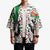 Burkina Faso Kimono with Red Green Black Geometric Design - Wonder Print Shop
