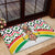 Burkina Faso Rubber Doormat with Red Green Black Geometric Design - Wonder Print Shop