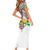 Burkina Faso Short Sleeve Bodycon Dress with Red Green Black Geometric Design - Wonder Print Shop
