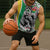 Burkina Faso Sleeveless Hoodie with Red Green Black Geometric Design - Wonder Print Shop