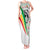Burkina Faso Tank Maxi Dress with Red Green Black Geometric Design - Wonder Print Shop