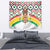 Burkina Faso Tapestry with Red Green Black Geometric Design - Wonder Print Shop