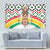 Burkina Faso Tapestry with Red Green Black Geometric Design - Wonder Print Shop