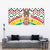 Burkina Faso Tapestry with Red Green Black Geometric Design - Wonder Print Shop