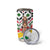 Burkina Faso Tumbler Cup with Red Green Black Geometric Design - Wonder Print Shop
