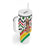 Burkina Faso Tumbler With Handle with Red Green Black Geometric Design - Wonder Print Shop