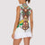 Burkina Faso Women Sleeveless Polo Shirt with Red Green Black Geometric Design - Wonder Print Shop