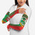 Burkina Faso Arm Sleeves with Red Green Tribal Design and Bobo Dioulasso Landmark - Wonder Print Shop