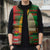 Burkina Faso Sleeveless Puffer Jacket with Red Green Tribal Design and Bobo Dioulasso Landmark - Wonder Print Shop