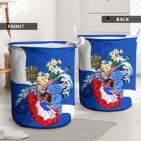 Nicaragua Independence Day Orgullo Y Tradicion Laundry Basket Vibrant Folkloric Dance Sacuanjoche Floral Culture