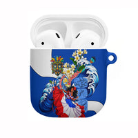 Nicaragua Independence Day Orgullo Y Tradicion AirPods Case Vibrant Folkloric Dance Sacuanjoche Floral Culture