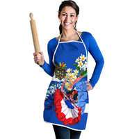 Nicaragua Independence Day Orgullo Y Tradicion Apron Vibrant Folkloric Dance Sacuanjoche Floral Culture