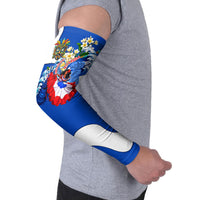 Nicaragua Independence Day Orgullo Y Tradicion Arm Sleeves Vibrant Folkloric Dance Sacuanjoche Floral Culture