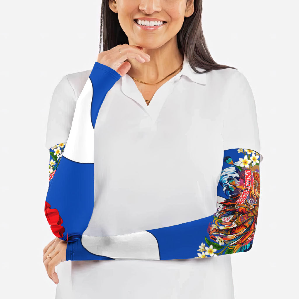 Nicaragua Independence Day Orgullo Y Tradicion Arm Sleeves Vibrant Folkloric Dance Sacuanjoche Floral Culture
