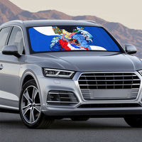 Nicaragua Independence Day Orgullo Y Tradicion Auto Sun Shade Vibrant Folkloric Dance Sacuanjoche Floral Culture