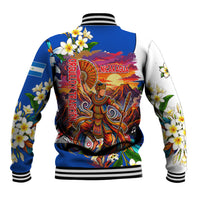 Nicaragua Independence Day Orgullo Y Tradicion Baseball Jacket Vibrant Folkloric Dance Sacuanjoche Floral Culture