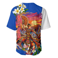 Nicaragua Independence Day Orgullo Y Tradicion Baseball Jersey Vibrant Folkloric Dance Sacuanjoche Floral Culture