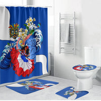 Nicaragua Independence Day Orgullo Y Tradicion Bathroom Set Vibrant Folkloric Dance Sacuanjoche Floral Culture