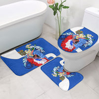 Nicaragua Independence Day Orgullo Y Tradicion Bathroom Set Vibrant Folkloric Dance Sacuanjoche Floral Culture