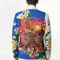 Nicaragua Independence Day Orgullo Y Tradicion Blazer Vibrant Folkloric Dance Sacuanjoche Floral Culture