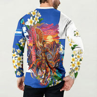 Nicaragua Independence Day Orgullo Y Tradicion Button Sweatshirt Vibrant Folkloric Dance Sacuanjoche Floral Culture