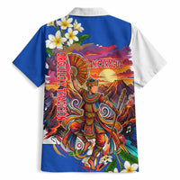 Nicaragua Independence Day Orgullo Y Tradicion Hawaiian Shirt Vibrant Folkloric Dance Sacuanjoche Floral Culture