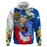 Nicaragua Independence Day Orgullo Y Tradicion Hoodie Vibrant Folkloric Dance Sacuanjoche Floral Culture