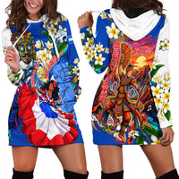 Nicaragua Independence Day Orgullo Y Tradicion Hoodie Dress Vibrant Folkloric Dance Sacuanjoche Floral Culture