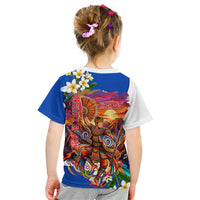 Nicaragua Independence Day Orgullo Y Tradicion Kid T Shirt Vibrant Folkloric Dance Sacuanjoche Floral Culture