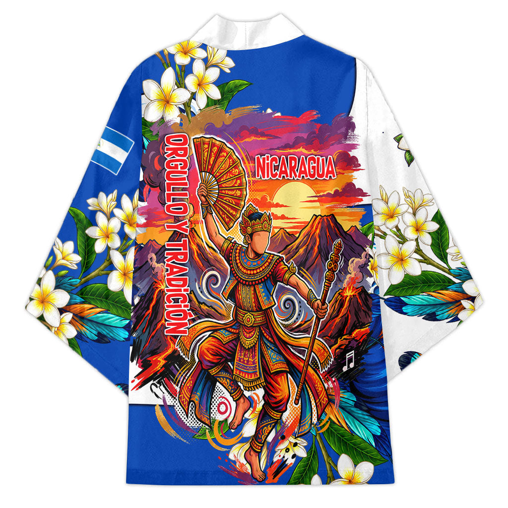 Nicaragua Independence Day Orgullo Y Tradicion Kimono Vibrant Folkloric Dance Sacuanjoche Floral Culture