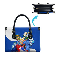 Nicaragua Independence Day Orgullo Y Tradicion Leather Bag Vibrant Folkloric Dance Sacuanjoche Floral Culture