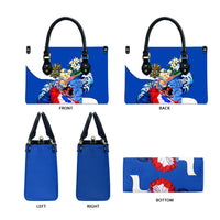 Nicaragua Independence Day Orgullo Y Tradicion Leather Bag Vibrant Folkloric Dance Sacuanjoche Floral Culture