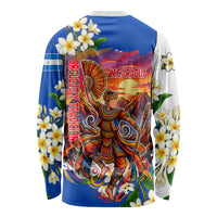 Nicaragua Independence Day Orgullo Y Tradicion Long Sleeve Shirt Vibrant Folkloric Dance Sacuanjoche Floral Culture