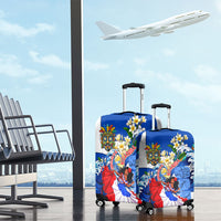 Nicaragua Independence Day Orgullo Y Tradicion Luggage Cover Vibrant Folkloric Dance Sacuanjoche Floral Culture