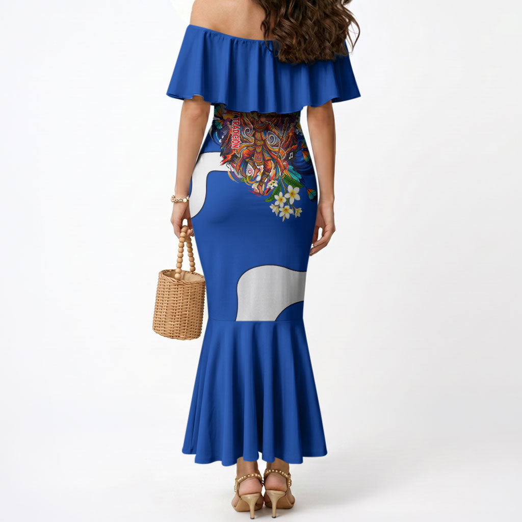 Nicaragua Independence Day Orgullo Y Tradicion Mermaid Dress Vibrant Folkloric Dance Sacuanjoche Floral Culture