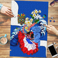 Nicaragua Independence Day Orgullo Y Tradicion Puzzle Vibrant Folkloric Dance Sacuanjoche Floral Culture