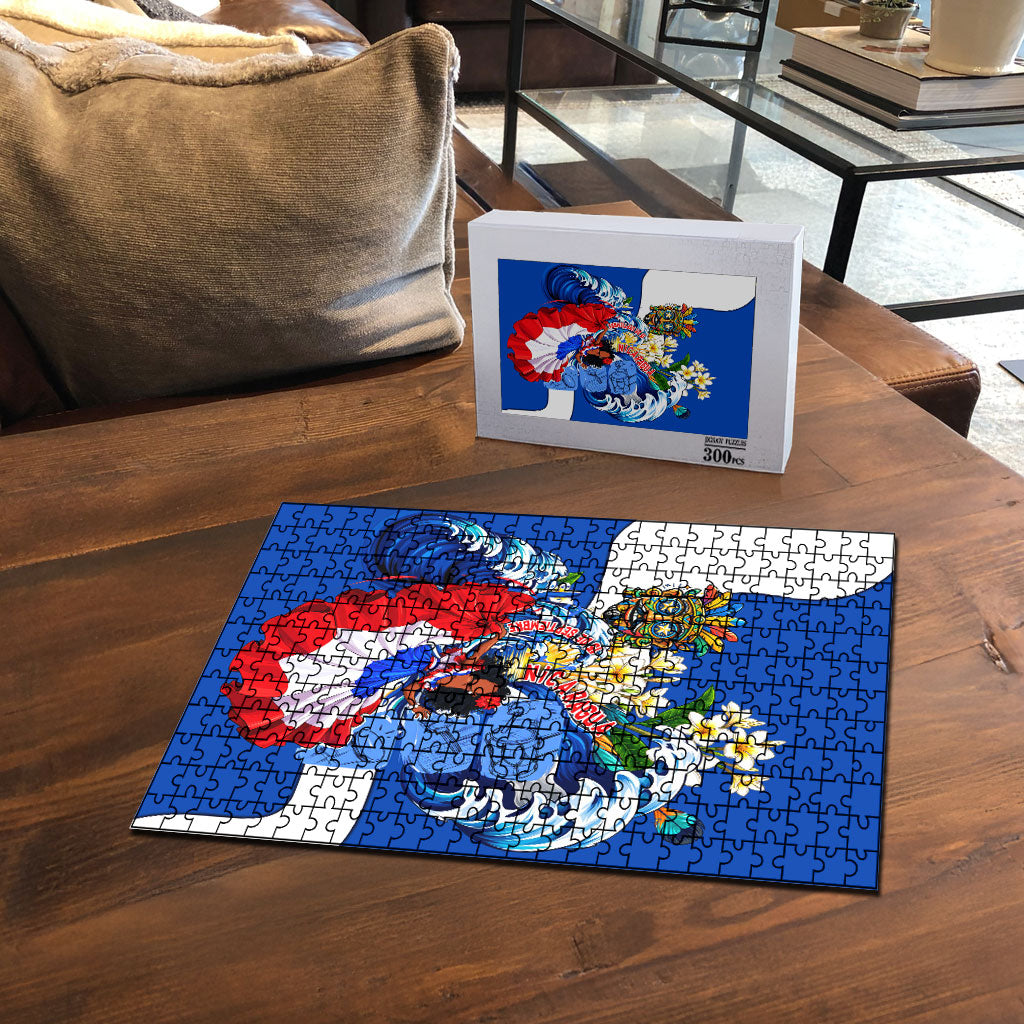 Nicaragua Independence Day Orgullo Y Tradicion Puzzle Vibrant Folkloric Dance Sacuanjoche Floral Culture