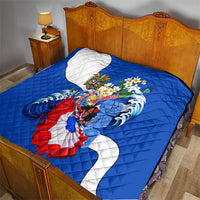 Nicaragua Independence Day Orgullo Y Tradicion Quilt Vibrant Folkloric Dance Sacuanjoche Floral Culture