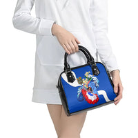 Nicaragua Independence Day Orgullo Y Tradicion Shoulder Handbag Vibrant Folkloric Dance Sacuanjoche Floral Culture