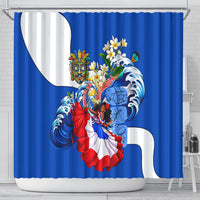 Nicaragua Independence Day Orgullo Y Tradicion Shower Curtain Vibrant Folkloric Dance Sacuanjoche Floral Culture