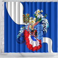 Nicaragua Independence Day Orgullo Y Tradicion Shower Curtain Vibrant Folkloric Dance Sacuanjoche Floral Culture